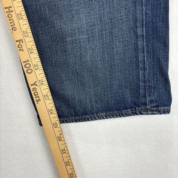 Polo Ralph Lauren Mens Jeans 34x29 relaxed fit straight Leg blue denim Baggy Y2K - Picture 10 of 16